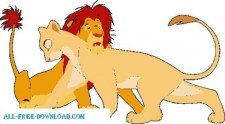 free vector The Lion King GROUP008