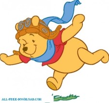 free vector Winnie the Pooh Pooh 014