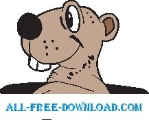 free vector Gopher 3