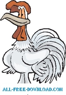 free vector Rooster 18