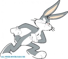 free vector Bugs Bunny 013