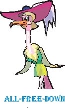 free vector Heron Lady