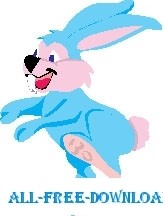 free vector Rabbit Dancing 2