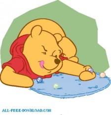 free vector Winnie the Pooh Pooh 033