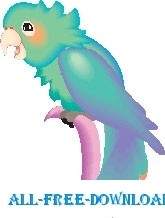 free vector Parrot 25