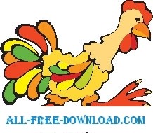 free vector Rooster 17