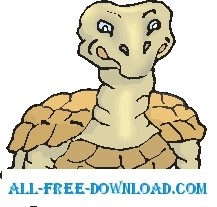 free vector Tortoise Happy