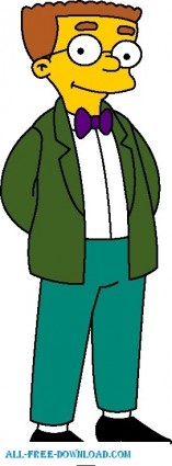 free vector Waylon Smithers 01 The Simpsons