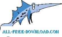 free vector Swordfish 3