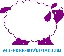 free vector Sheep 11