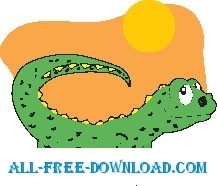 free vector Gecko 2
