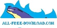 free vector Whale 21