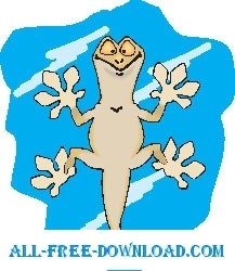free vector Gecko on Window