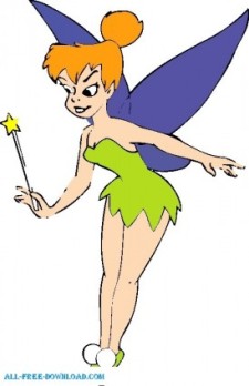 free vector Tinkerbell 001