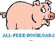 free vector Pig 10