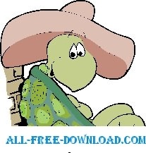 free vector Turtle in Sombrero