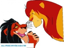 free vector The Lion King GROUP010
