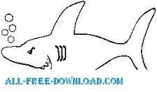 free vector Shark 02