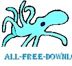 free vector Octopus 08