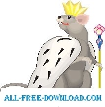 free vector Rat King