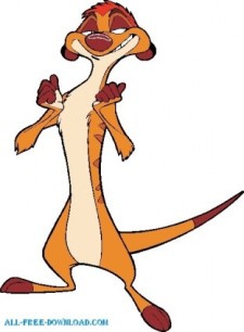 free vector The Lion King TIMON009