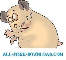 free vector Hamster Cleaning Self