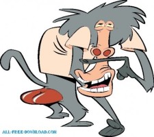 free vector I am weasel 004