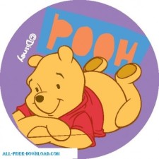 free vector Winnie the Pooh Pooh 019