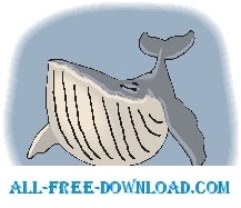 free vector Whale Smiling 2