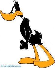 free vector Duffy Duck 007
