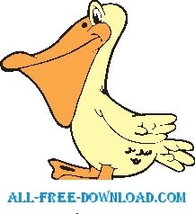 free vector Pelican 4