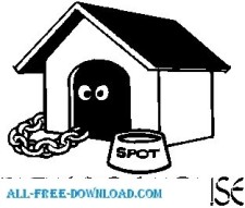 free vector In the Dog House