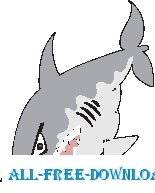 free vector Shark 16