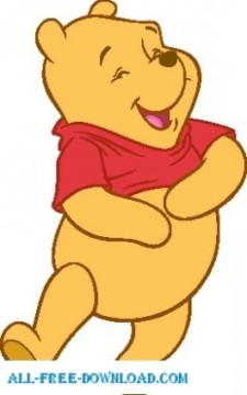 free vector Winnie the Pooh Pooh 009