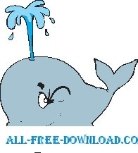 free vector Whale 17