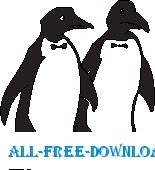 free vector Penguins 2