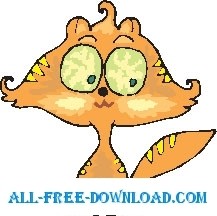 free vector Kitten Big Eyes