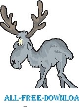free vector Moose 7