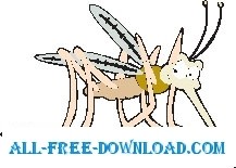 free vector Mosquito 3