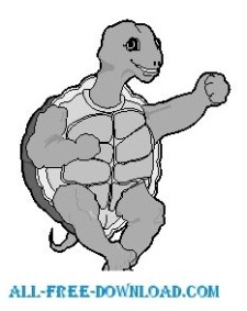 free vector Tortoise 3