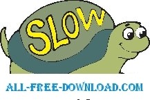 free vector Turtle Slow 2