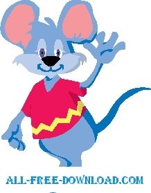 free vector Mouse Waving 2