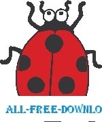 free vector Ladybug 07
