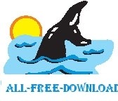 free vector Whale Tail