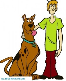 free vector Scooby Doo 05
