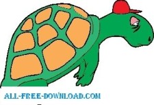 free vector Turtle Tired