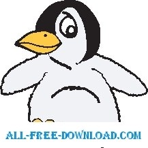 free vector Penguin Baby