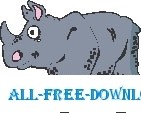free vector Rhino 04