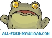 free vector Frog 25