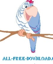 free vector Parrot Smiling